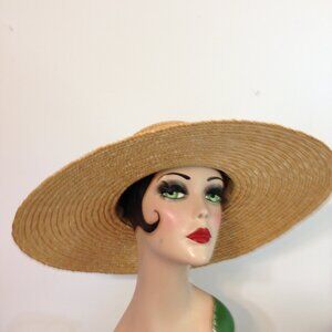 Lady's Vintage Straw Hat